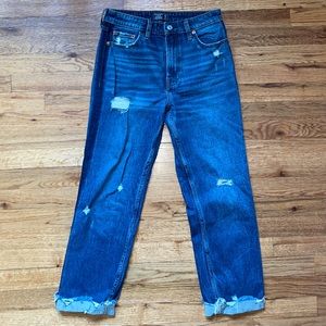Abercrombie Boyfriend Jeans, Dark wash